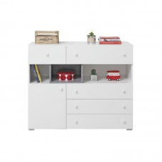 Kumode SIGMA SI 12, balts/betons